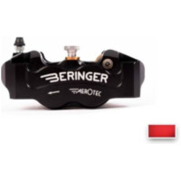 BERINGER Aerotec® Right Radial Bremssattel 4-Kolben caliper - Spacing 100mm Rot für Ducati, für: MV Agusta, KTM passend für Aprilia RSV4  1000 RKA00/RKC01 2013, 180 PS, 132 kw (Front right)