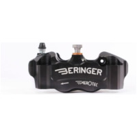 BERINGER Aerotec® Bremssattel radial links 4 Kolben Ø 32 mm Abstand 100 mm schwarz für Ducati, KTM, für: MV Agusta passend für Aprilia RSV4 Factory 1000 RK000 2009, 180 PS, 132 kw (Front left)