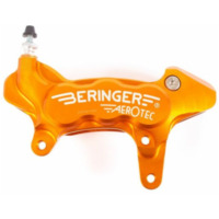 BERINGER Aerotec® Bremssattel axial links 6 Kolben Ø 27 mm orangefarben für KTM, Husqvarna, Husaberg passend für Gas Gas EC  300 VTREC3000C 2002, 50 PS, 37 kw (Front left)