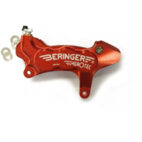 BERINGER Aerotec® Bremssattel axial links 6 Kolben Ø 27 mm rot für KTM, Husqvarna, Husaberg passend für Gas Gas EC  300 VTREC3000C 2002, 50 PS, 37 kw (Front left)