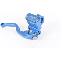 BERINGER Aerotec® Hauptbremszylinder radial Ø 20,5 mm Behälter integriert blau (Hebel Typ 2 - 14 cm) für Yamaha, Kawasaki, Ducati passend für Aprilia RSV4 Racing Factory LEABS 1000 RKL00/RKL01 2015, 201 PS, 148 kw (Front)