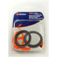 TECNIUM Satz Gabel-Staubkappen - für: Sachs Ø43mm für Aprilia CAPONORD1200, DORSODURO1200, DORSODURO750 Ducati 696MONSTER, 821HYPERMOTARD, 821MONSTER passend für Aprilia RSV4 Racing Factory LEABS 1000 RKL00/RKL01 2015, 201 PS, 148 kw