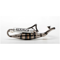YASUNI R series Full Exhaust System - Aluminium for Benelli, Malaguti, Italjet fitting for Aprilia Scarabeo  50 HS 1997, 3,1 PS, 2,3 kw