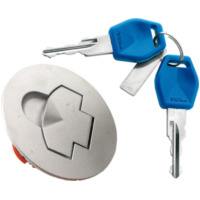 Benzintankdeckel BIHR original Typ für: APRILIA PEGASO Peugeot, Rieju passend für Aprilia Pegaso Garda 650 RW000/RWA00/RWB00 2002, 49 PS, 36 kw