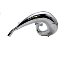 FRESCO Chrome Expansionstopf Verchromter Stahl für GAS GAS EC250, EC300 passend für Gas Gas EC  300 VTREC3000C 2002, 50 PS, 37 kw