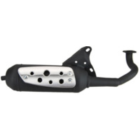 TECNIGAS Silent Pro komplette Auspuffanlage - Jog für MBK, Aprilia, Malaguti passend für Aprilia Scarabeo  50 PF010 1998, 3,1 PS, 2,3 kw