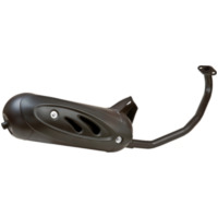 TECNIGAS Maxi 4 komplette Auspuffanlage - für: Piaggio Vespa ET4/LX für VESPAET4, VESPALX, VESPALXV Aprilia HABANA125, MOJITO125 passend für Aprilia Habana  125 PM000 2001, 10,2 PS, 7,5 kw