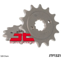 JT SPROCKETS Standard Stahlritzel vorne 1321 - 520 für Honda CB300R, CBF250, CBR250R passend für Honda CB Neo Sports CafeABS 300 NC55 2021, 31 PS, 22,7 kw
