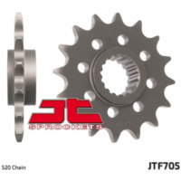 JT SPROCKETS Standard Stahlritzel vorne 705 - 520 für Aprilia RSV1000, RSV4, RSV41100ABS passend für Aprilia RSV4 Factory 1000 RK000 2009, 180 PS, 132 kw