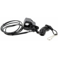 TECNIUM Racing Trennschalter schwarz für Ducati, Honda, Kawasaki passend für Aprilia RSV4 Factory 1000 RK000 2009, 180 PS, 132 kw