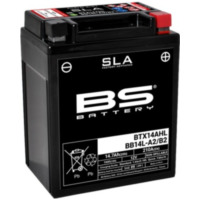 BS BATTERY SLA Wartungsfreie Batterie Werkseitig aktiviert - BTX14AHL / BB14L-A2/B2 für Kawasaki, Triumph, Honda passend für Yamaha XJ  900 58L 1988, 98 PS, 72 kw