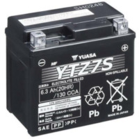 YUASA Wartungsfreie Batterie Werkseitig aktiviert - YTZ7S für Honda, Husqvarna, Yamaha passend für Gas Gas EC  300 VTREC3000C 2002, 50 PS, 37 kw