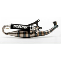 YASUNI Carrera 16/07 Schalldämpfer für Benelli, Malaguti, Italjet TUB326C passend für Aprilia Scarabeo  50 PF010 1998, 3,1 PS, 2,3 kw