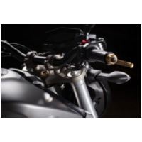 GILLES TOOLING IP Lenkerenden Blau für: Yamaha für Honda, Ducati passend für Aprilia RSV4 Racing Factory LEABS 1000 RKL00/RKL01 2015, 201 PS, 148 kw