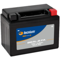 TECNIUM Battery Maintenance Free Factory Activated - BB4L-B für Derbi, Aprilia, Peugeot passend für Aprilia RS4 /Replica 50 TK000 2012, 5,4/2,7 PS, 4/2 kw