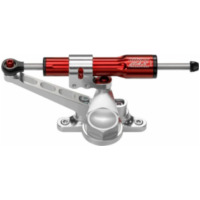 BITUBO Lenkungsdämpferkit - Rot für Aprilia RSV4 passend für Aprilia RSV4 Racing Factory LEABS 1000 RKL00/RKL01 2015, 201 PS, 148 kw