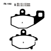 Brake pads std ebc FA192