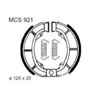 Bremsbacken mit Feder TRW MCS921 passend für Atala/Rizzato AT12 Hacker Racing 50  1996, 4,1 PS, 3 kw (hinten)