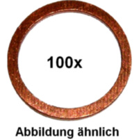 Copper sealing washer 16x22x1.5