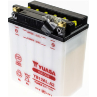 Akku, Motorradbatterie YB12AL-A2 DIN51213 Dry-Batterie 136x82x162mm passend für Aprilia Pegaso  650 ML000/ML010/ML002 1999, 49 PS, 36 kw