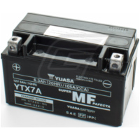 YTX7A (Vergl. YTX7A-BS) 12V/6AH DIN50615 SLA Batterie 150x87x93mm passend für Aprilia Habana  125 PM000 2001, 10,2 PS, 7,5 kw
