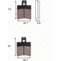 disk brake pads MCB 644 EC ABE a...