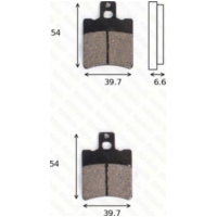 disk brake pads MCB 644 ABE appr...