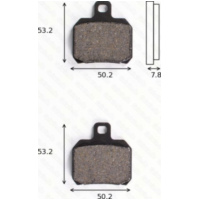 disk brake pads MCB 700 ABE appr...