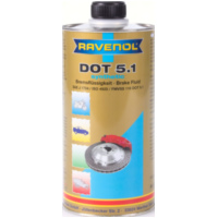 RAVENOL DOT 5.1 (1 Liter) passend für BMW G Xmoto 650 E65X/K15 2010, 53 PS, 39 kw