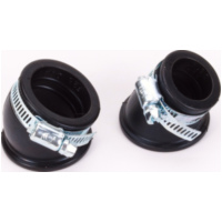 Ansaugkrümmer, Ansaugbrücke, Ansaugspinne Ansaugstutzen Racing zweiteilig 24 und 32mm für Minarelli liegend passend für Aprilia Scarabeo  50 PF010 1998, 3,1 PS, 2,3 kw