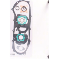 Dichtsatz, Motordichtsatz Motor Dichtungssatz für Minarelli liegend AC lang passend für Aprilia Scarabeo  50 PF010 1998, 3,1 PS, 2,3 kw