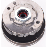 clutch pulley assy 107mm for Minarelli fitting for Aprilia SR RacingHorizontaler Zylinder 50 MZL10 1999, 4,5 PS, 3,3 kw