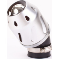 air filter Grenade silver bent version 42mm carb connection