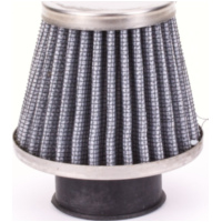 Luftfilter Powerfilter 28-50mm Chrom passend für Atala/Rizzato AT12 Hacker Racing 50  1996, 4,1 PS, 3 kw