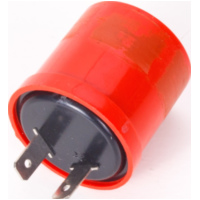 flasher relay 2-pin 12V for Piaggio, Aprilia, Yamaha, Honda fitting for Derbi Vamos  50 VAMOS G 1996, 4,1 PS, 3 kw