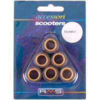 Variomatikgewichte, Variomatikrollen 15 Gr. Variatorrollenkit 20x17 6PZ passend für Aprilia Leonardo  125 MB000 1996, 9,5 PS, 7 kw