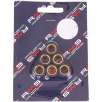 Variomatikgewichte, Variomatikrollen 4,3 Gr. Variatorrollenkit 15X12 6PZ passend für Aprilia Area 51 KAT 50 MYG00 1999, 4,1 PS, 3 kw