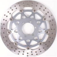 Scheibenbremse, Brake Disk Bremsscheibe schwimmend MSW 221 passend für Yamaha FZS Fazer 600 RJ021 2001, 95 PS, 70 kw (vorne)