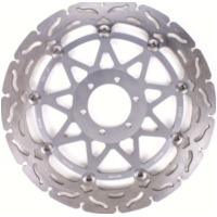Scheibenbremse, Brake Disk Bremsscheibe schwimmend Racing MSW 211 RAC passend für Aprilia RSV4 Factory 1000 RK000 2009, 180 PS, 132 kw (Vorne/front)