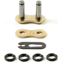 Clipschloss X-Ring 520MXR Gold passend für Gas Gas EC  300 VTREC3000C 2002, 50 PS, 37 kw