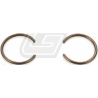 Kolbenclip Set 10 x 1.0mm passend für Aprilia Scarabeo  50 PF010 1998, 3,1 PS, 2,3 kw