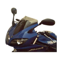 Spoilerscheibe klar 345x310mm mit ABE passend für Yamaha FZS Fazer 600 RJ021 2001, 95 PS, 70 kw (Kein zusätzlicher Haltesatz nötig)