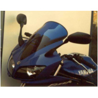 Touringscheibe rauchgrau 455x315mm mit ABE passend für Yamaha FZS Fazer 600 RJ021 2001, 95 PS, 70 kw (Kein zusätzlicher Haltesatz nötig)