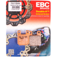 Goldstuff Sintered metal brake pads FA115HH fitting for Derbi Vamos  50 VAMOS G 1996, 4,1 PS, 3 kw (vorne)