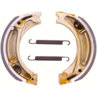 Premium aluminum brake shoes H304 fitting for Honda C  50 C50 1969,  (hinten)