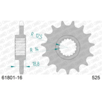 Front Sprocket AFAM 525 - 16t 6180116