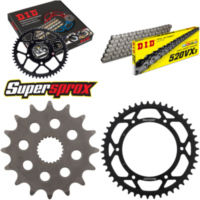 Kettensatz Stahl APR/für: BMW Pegaso 650 96-00/Pegaso 650 16-47-110 DID520VX3 Clip passend für Aprilia Pegaso  650 ML000/ML010/ML002 1999, 49 PS, 36 kw