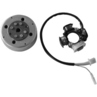Generator / Alternator SGR for Benelli, Cagiva, Derbi, Italjet, Malaguti, Piaggio, Rizzato, Suzuki fitting for Derbi Vamos  50 VAMOS G 1996, 4,1 PS, 3 kw