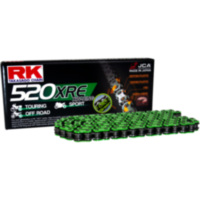 RK XW-Ringkette GN520XRE/114 Kette offen mit Nietschloss passend für Kawasaki ER-6F  650 EX650AAA 2007, 34 PS, 25 kw