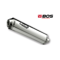 BOS Endschalldämpfer Hyper für: Yamaha FZS 600, 98-03 passend für Yamaha FZS Fazer 600 RJ021 2001, 95 PS, 70 kw